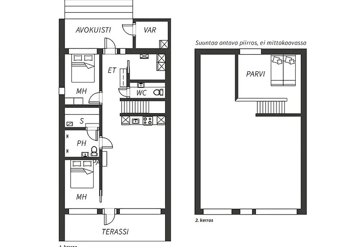 아파트 Saaga, Aekaeslompolo, Yllaes